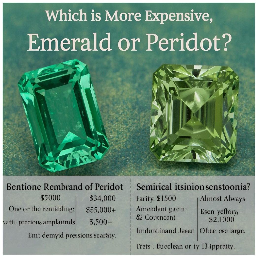 Which Is More Expensive, Emerald Or Peridot